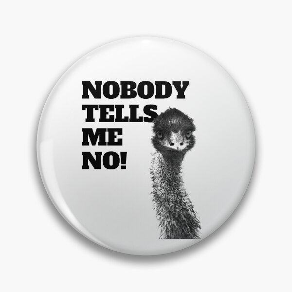 Item preview, Nobody Tells Me No designed and sold by PellSilversmith.