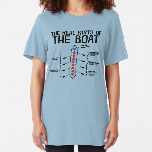 The Real Parts Of The Boat Slim Fit T-Shirt