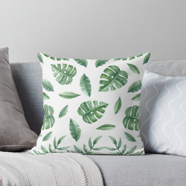 Item preview, Tropical leaves pattern designed and sold by DEX DESIGNS.