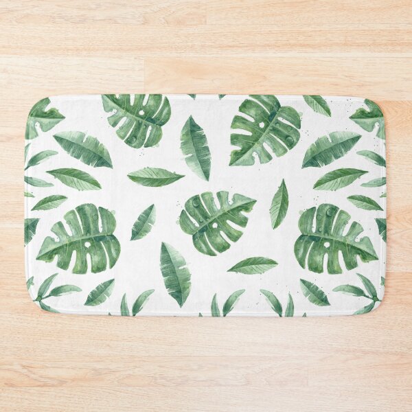 Item preview, Tropical leaves pattern designed and sold by DEX DESIGNS.
