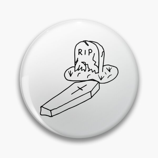 Item preview, Corroded Coffin - Closed Coffin RIP designed and sold by HStudioPrints.