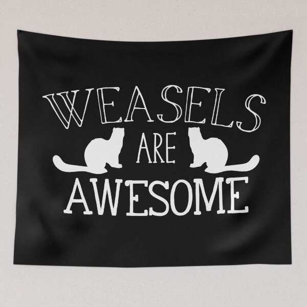 Item preview, Weasels are awesome designed and sold by jazzydevil.