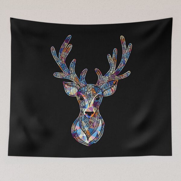 Item preview, Cool And Awesome Deer Geometric designed and sold by UnknownArtistt.
