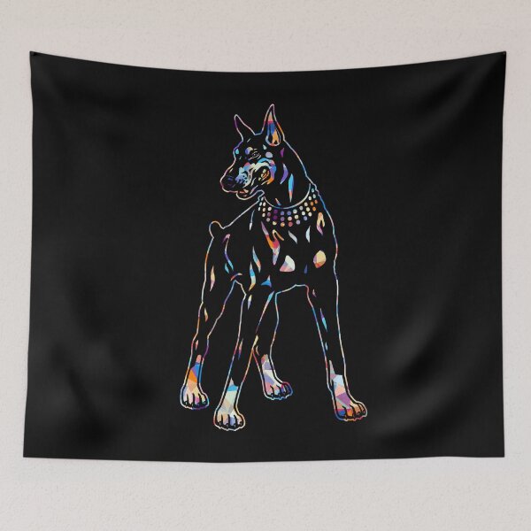 Item preview, Cool And Awesome Doberman Pinscher Geometric designed and sold by UnknownArtistt.