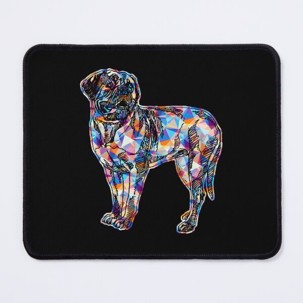 Item preview, Cool And Awesome Dogue De Bordeaux Geometric designed and sold by UnknownArtistt.
