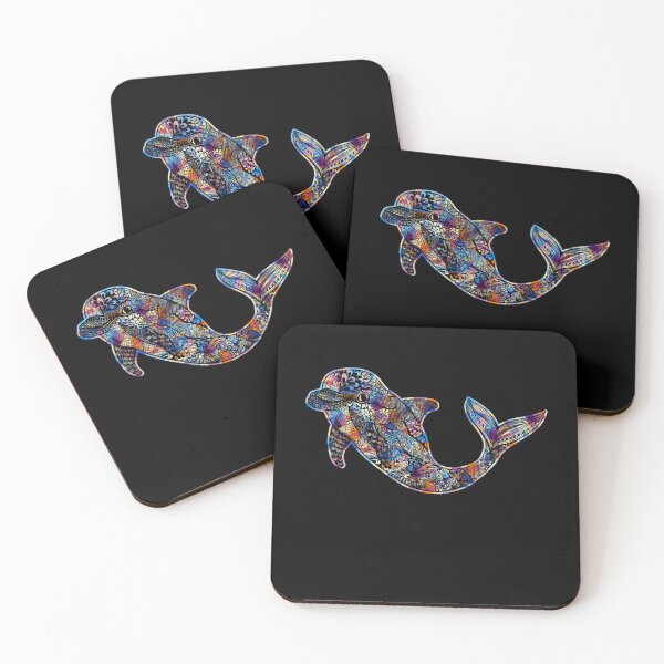 Item preview, Cool And Awesome Dolphin Geometric designed and sold by UnknownArtistt.