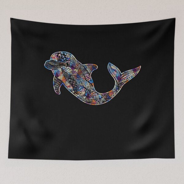 Item preview, Cool And Awesome Dolphin Geometric designed and sold by UnknownArtistt.