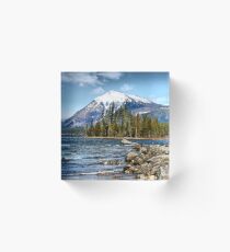 Lake Wenatchee Acrylic Block