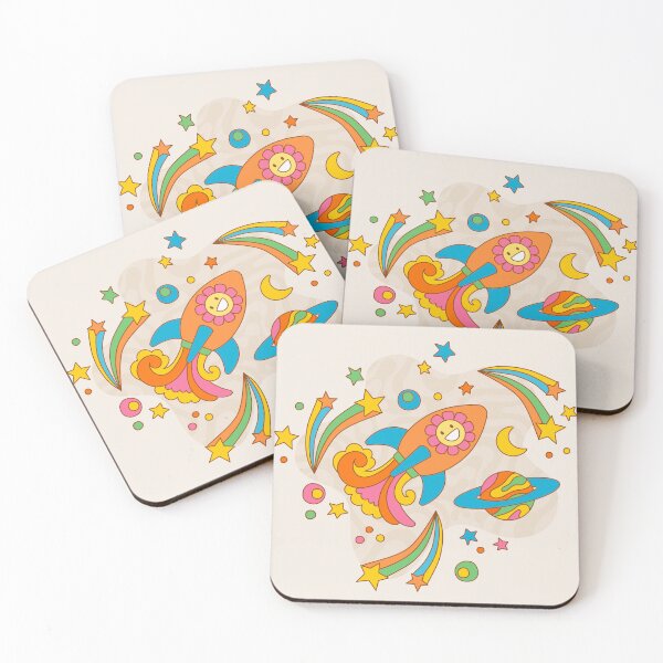 Item preview, Wonderful Cosmic Adventure - Beige Background designed and sold by miavaldez.