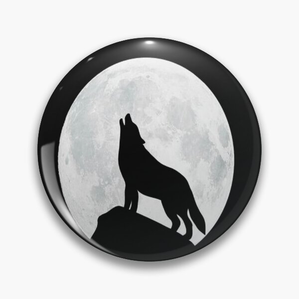 Item preview, Wolf and moon designed and sold by DragonRojoUrban.