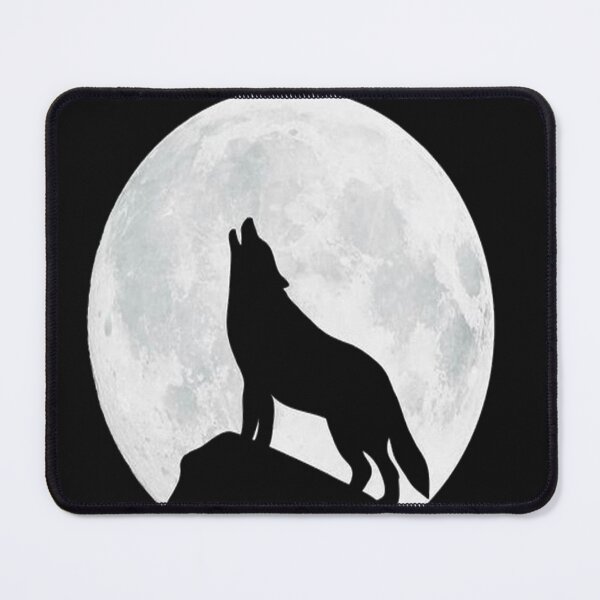 Item preview, Wolf and moon designed and sold by DragonRojoUrban.