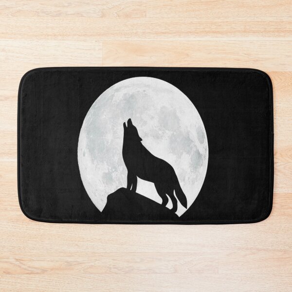 Item preview, Wolf and moon designed and sold by DragonRojoUrban.