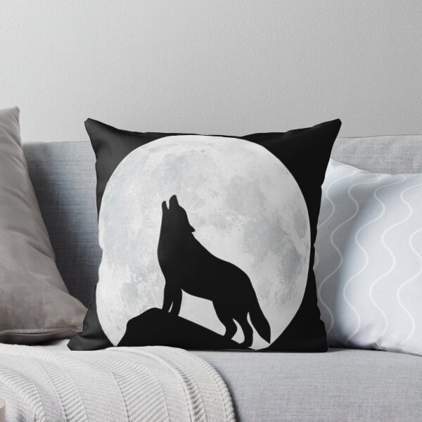 Item preview, Wolf and moon designed and sold by DragonRojoUrban.