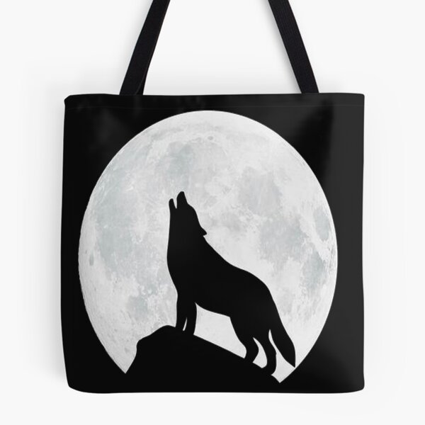 Item preview, Wolf and moon designed and sold by DragonRojoUrban.