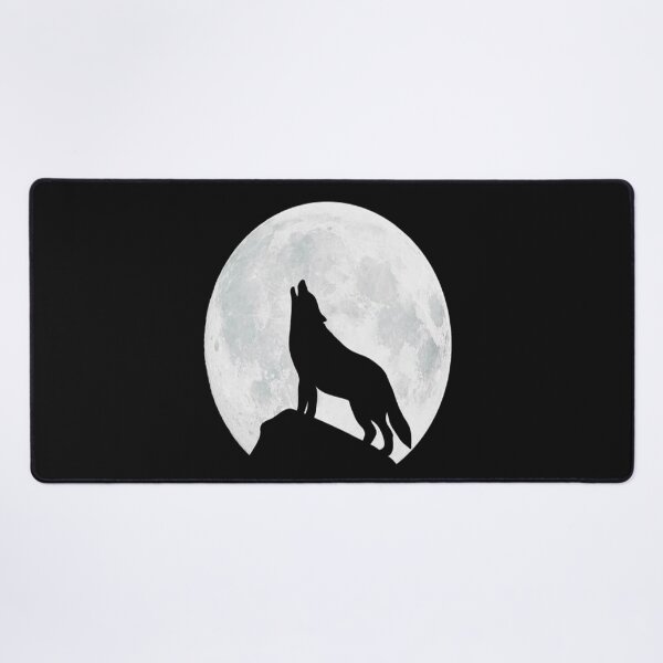 Item preview, Wolf and moon designed and sold by DragonRojoUrban.