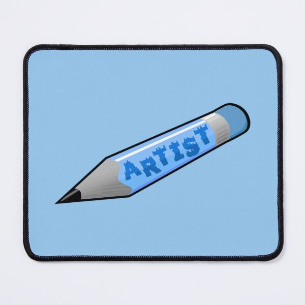 Item preview, The Pencil Is An Artists Weapon Of Choice BLUE designed and sold by everything4eva.