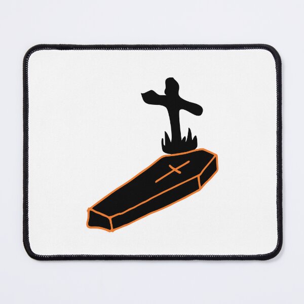 Item preview, Corroded Coffin - Closed Coffin RIP designed and sold by HStudioPrints.