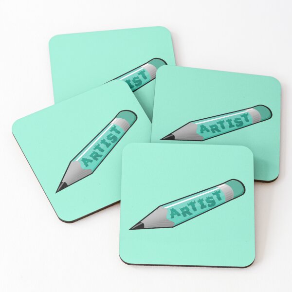 Item preview, The Pencil Is An Artists Weapon Of Choice TURQUOISE designed and sold by everything4eva.