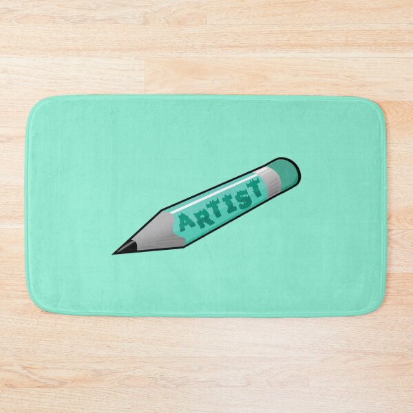 Item preview, The Pencil Is An Artists Weapon Of Choice TURQUOISE designed and sold by everything4eva.