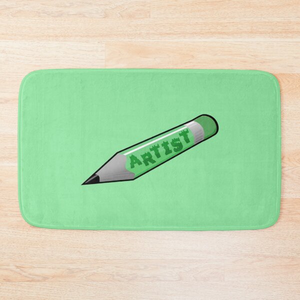 Item preview, The Pencil Is An Artists Weapon Of Choice GREEN designed and sold by everything4eva.