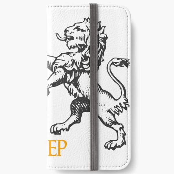The Lion does not concern himself with the opinions of the sheep iPhone Wallet