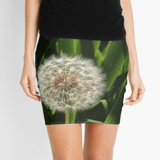 Iris You Make A Wish Dandelion Mini Skirt