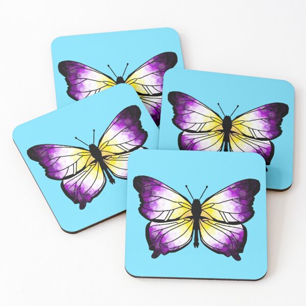 Item preview, Non-binary butterfly  designed and sold by Art by Veya.