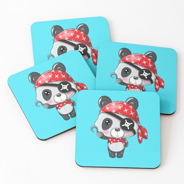 Item preview, pirate panda t-shirts, panda t-shirts, pirate t-shirts designed and sold by BLUE  bubble.