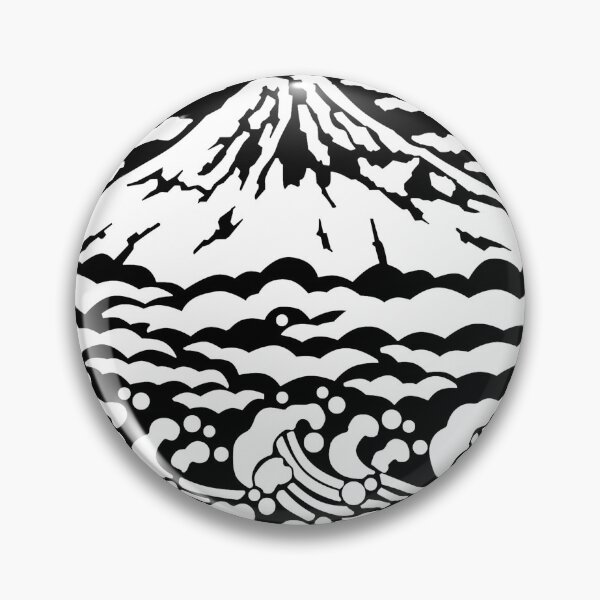Item preview, Fuji Drain Cover - Japan - white designed and sold by NuthatchDesigns.