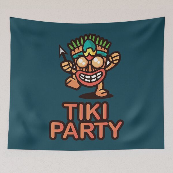 Item preview, Tiki party  designed and sold by JerzyAnders.