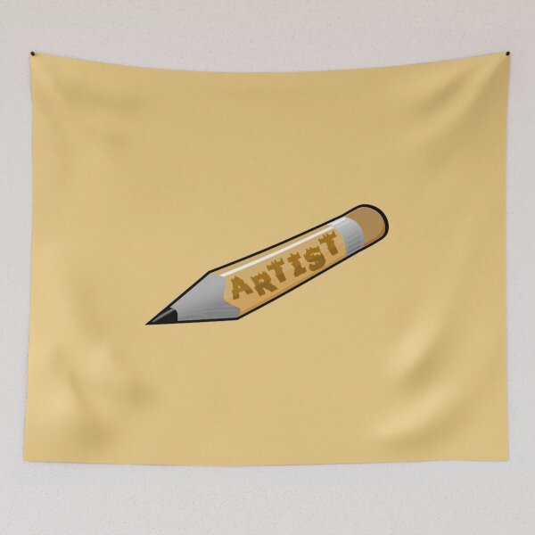 Item preview,  The Pencil Is An Artists Weapon Of Choice BROWN designed and sold by everything4eva.