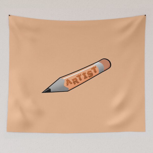 Item preview, The Pencil Is An Artists Weapon Of Choice Orange designed and sold by everything4eva.