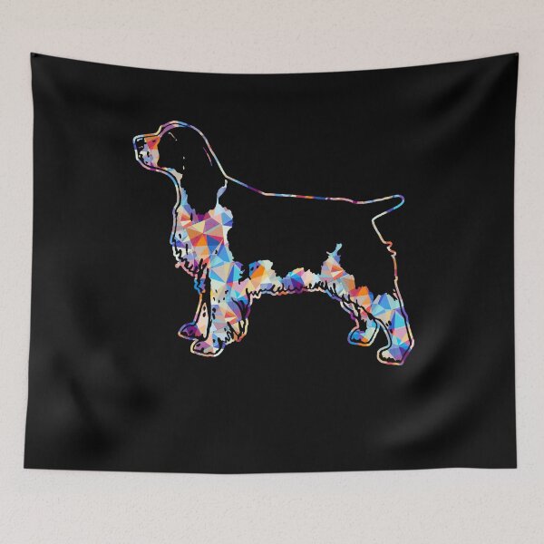 Item preview, Cool And Awesome English Springer Spaniel Geometric designed and sold by UnknownArtistt.