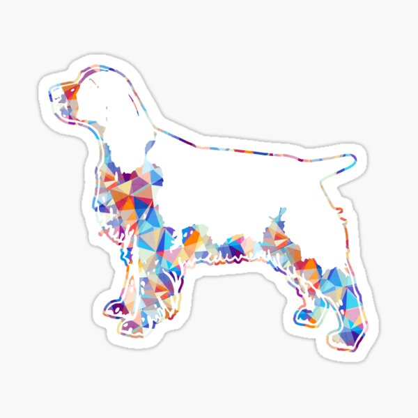 Item preview, Cool And Awesome English Springer Spaniel Geometric designed and sold by UnknownArtistt.