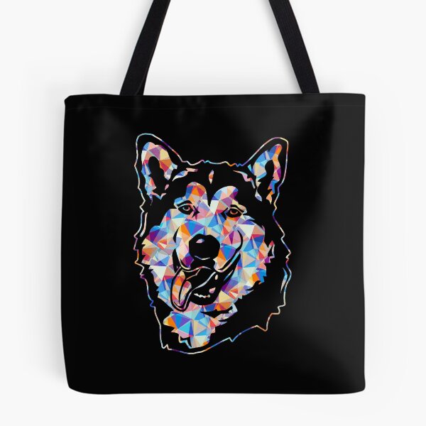 Item preview, Cool And Awesome Alaskan Malamute Geometric designed and sold by UnknownArtistt.