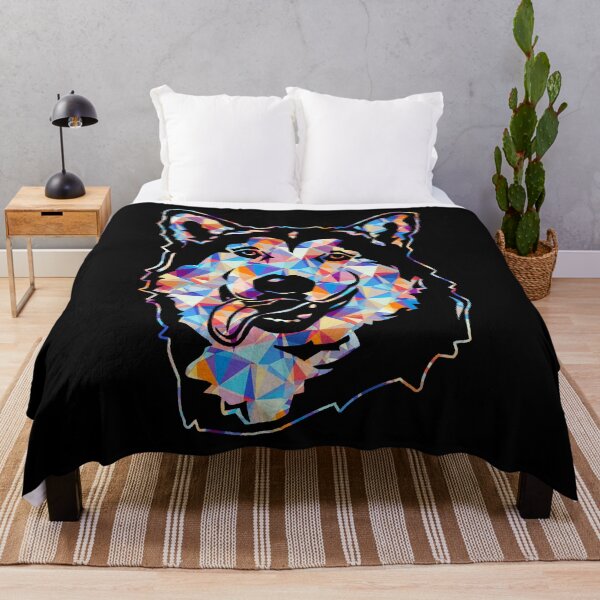 Item preview, Cool And Awesome Alaskan Malamute Geometric designed and sold by UnknownArtistt.