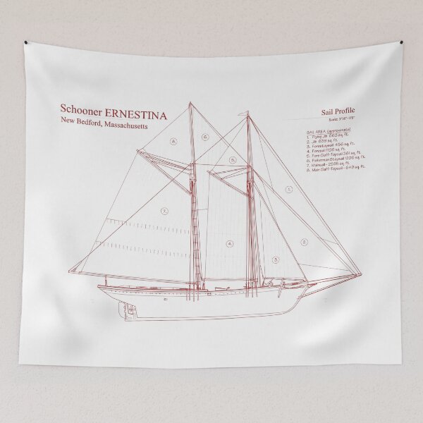 Item preview, Schooner 1894 designed and sold by Yeaha.
