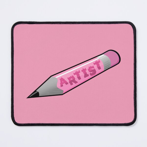Item preview, The Pencil Is An Artists Weapon Of Choice PINK designed and sold by everything4eva.