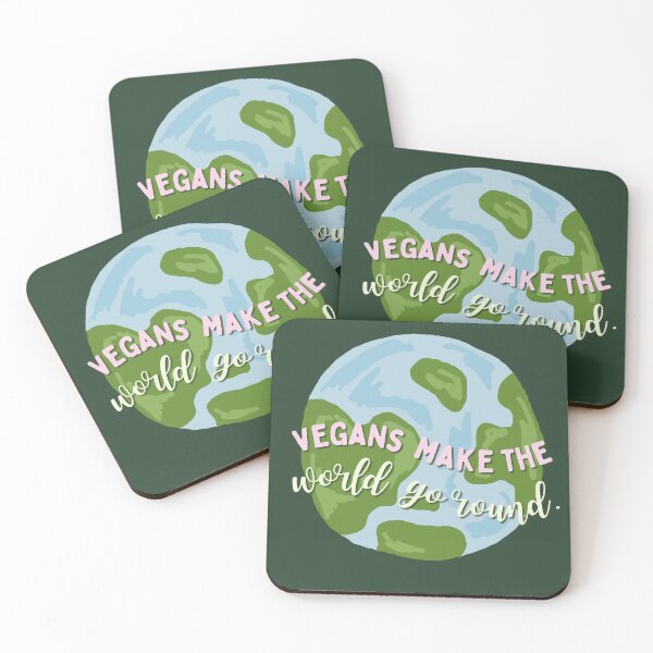 Item preview, Vegans Make the World Go Round designed and sold by Thatgirlemu.