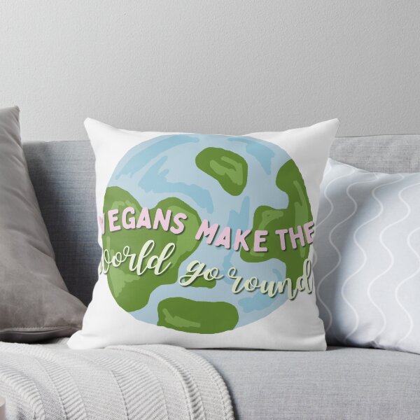 Item preview, Vegans Make the World Go Round designed and sold by Thatgirlemu.