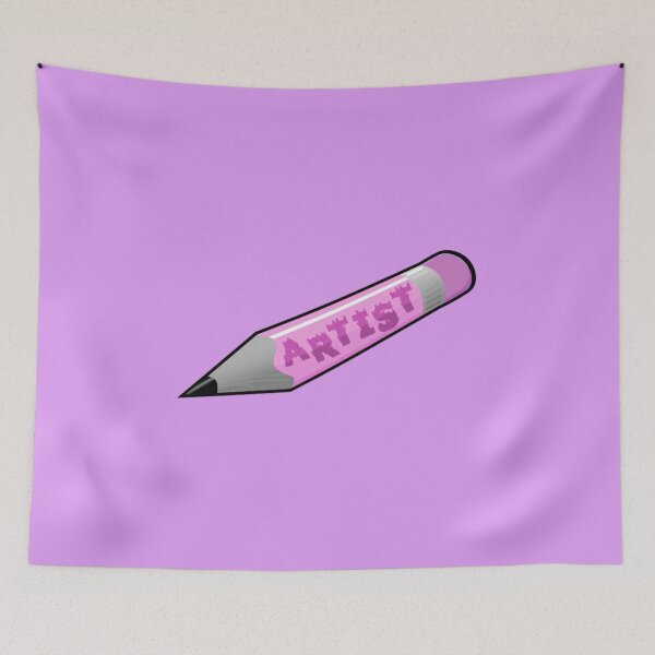 Item preview, The Pencil Is An Artists Weapon Of Choice PURPLE designed and sold by everything4eva.