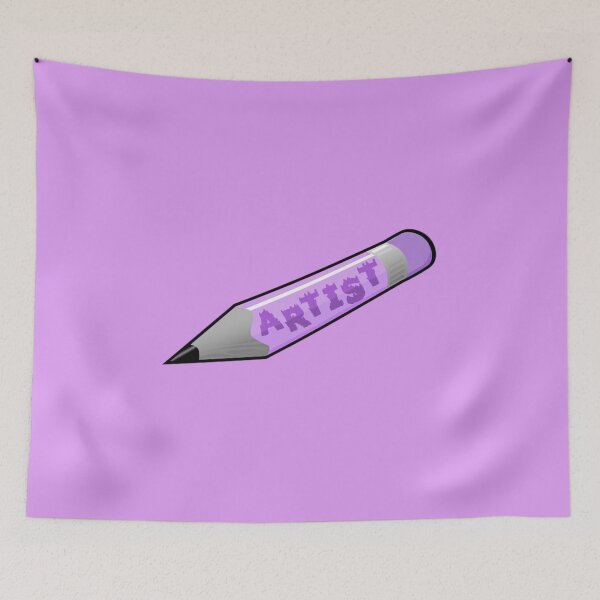 Item preview, The Pencil Is An Artists Weapon Of Choice PURPLE designed and sold by everything4eva.