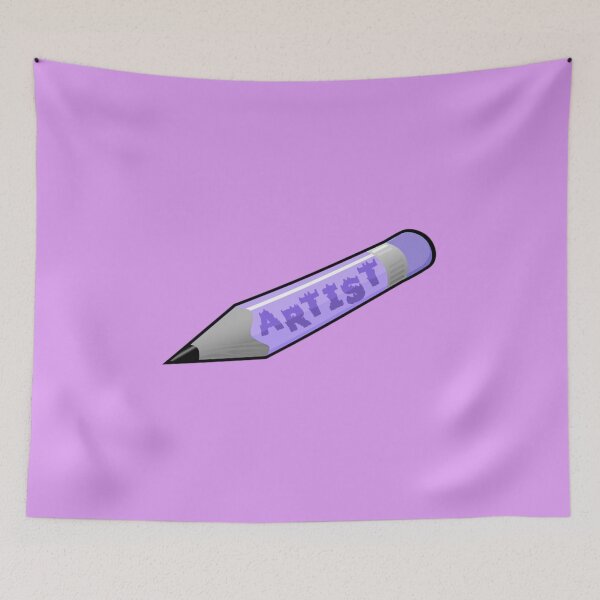 Item preview, The Pencil Is An Artists Weapon Of Choice PURPLE designed and sold by everything4eva.
