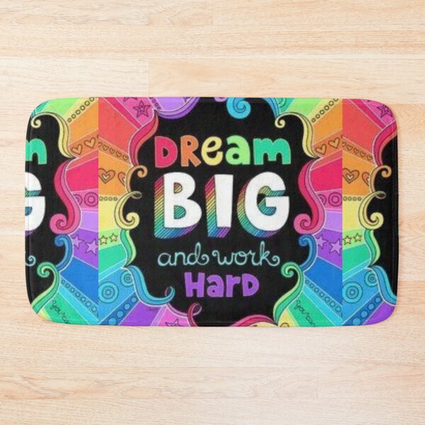 Item preview, Dream big and work hard  designed and sold by Arteartz.