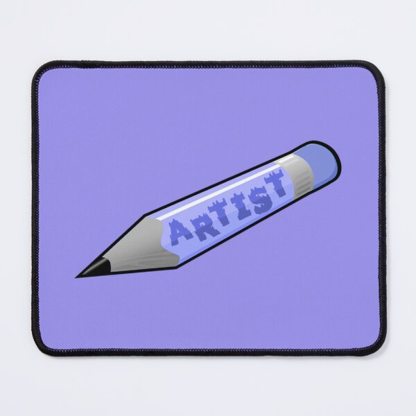 Item preview, The Pencil Is An Artists Weapon Of Choice BLUE designed and sold by everything4eva.