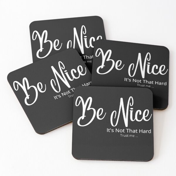 Item preview, Be Nice Shirts designed and sold by JRXFoundation.