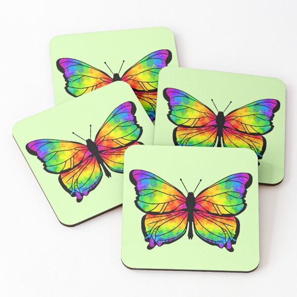 Item preview, Rainbow butterfly  designed and sold by Art by Veya.