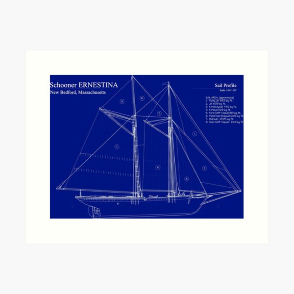 Item preview, Schooner 1894 designed and sold by Yeaha.