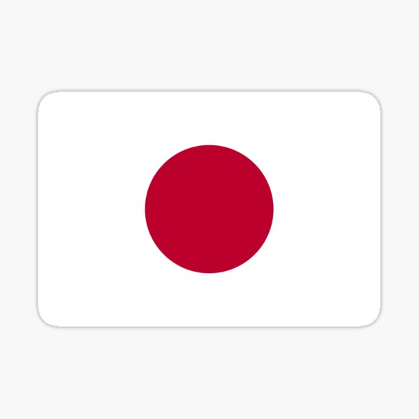 Design Special Japan Flag Sticker For Sale By Wintashop Redbubble