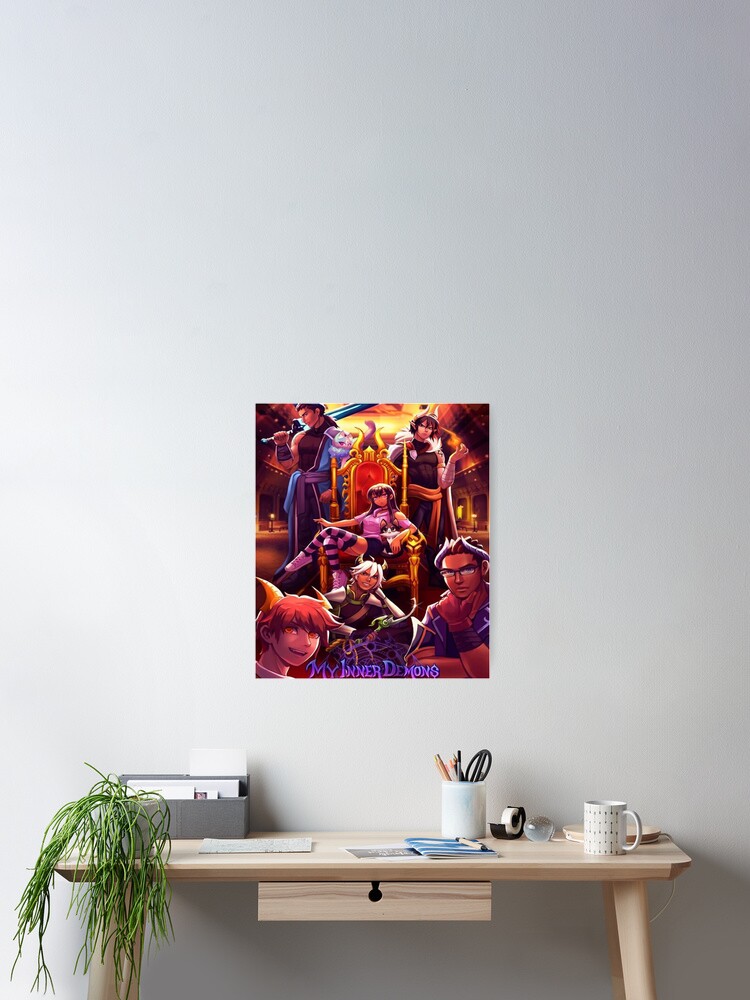 "Aphmau My Inner Demons 1" Poster for Sale by joycesamuel | Redbubble